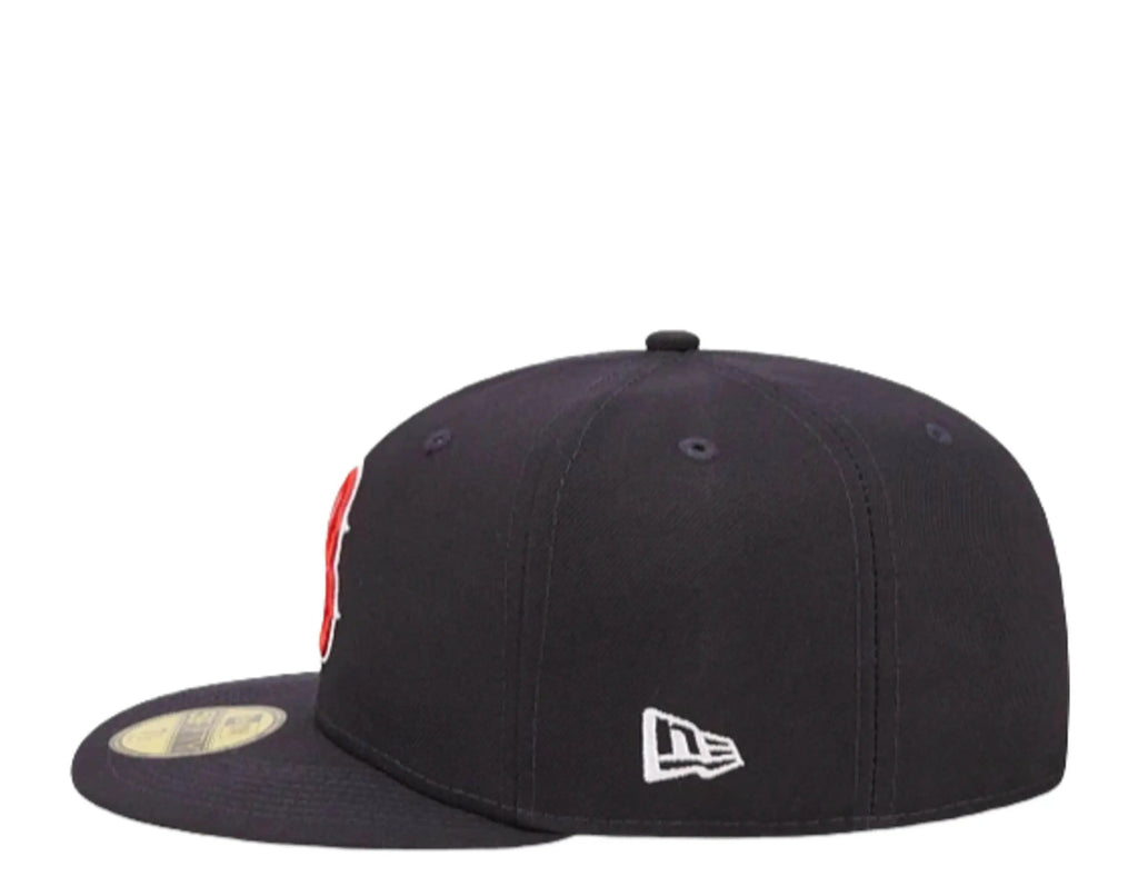 New Era 59Fifty MLB Boston Red Sox Cloud Icon Fitted Hat Navy
