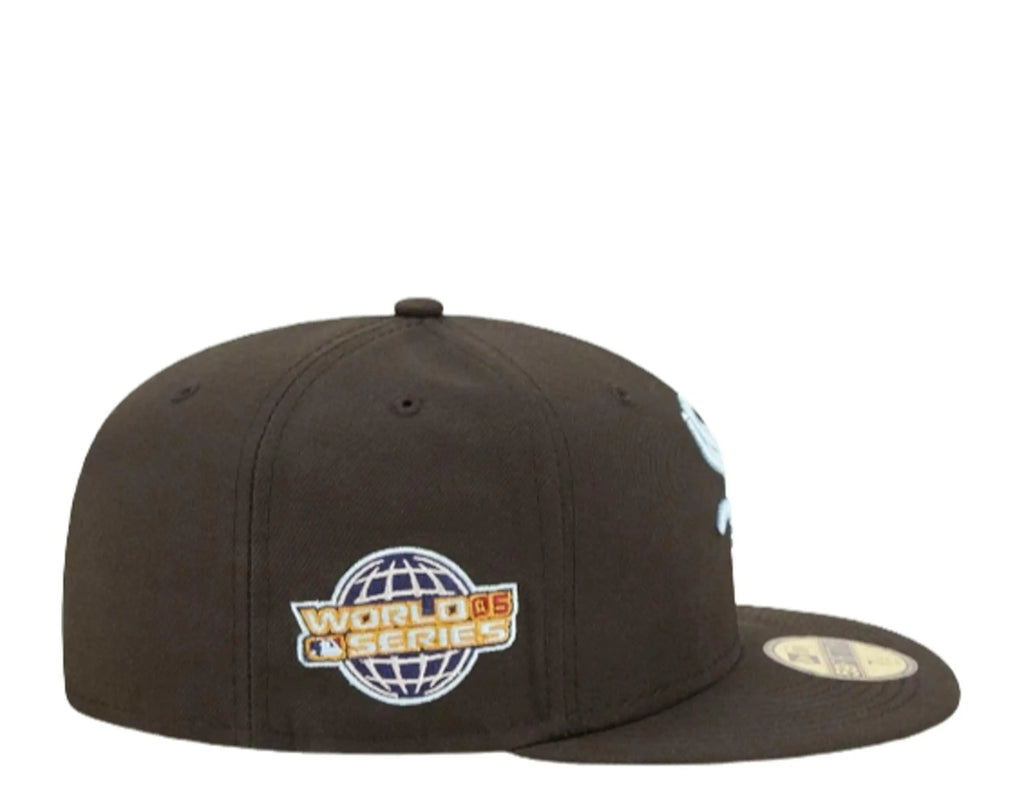 New Era Cloud Under 59Fifty Chicago White Sox Men Fitted Hat Black