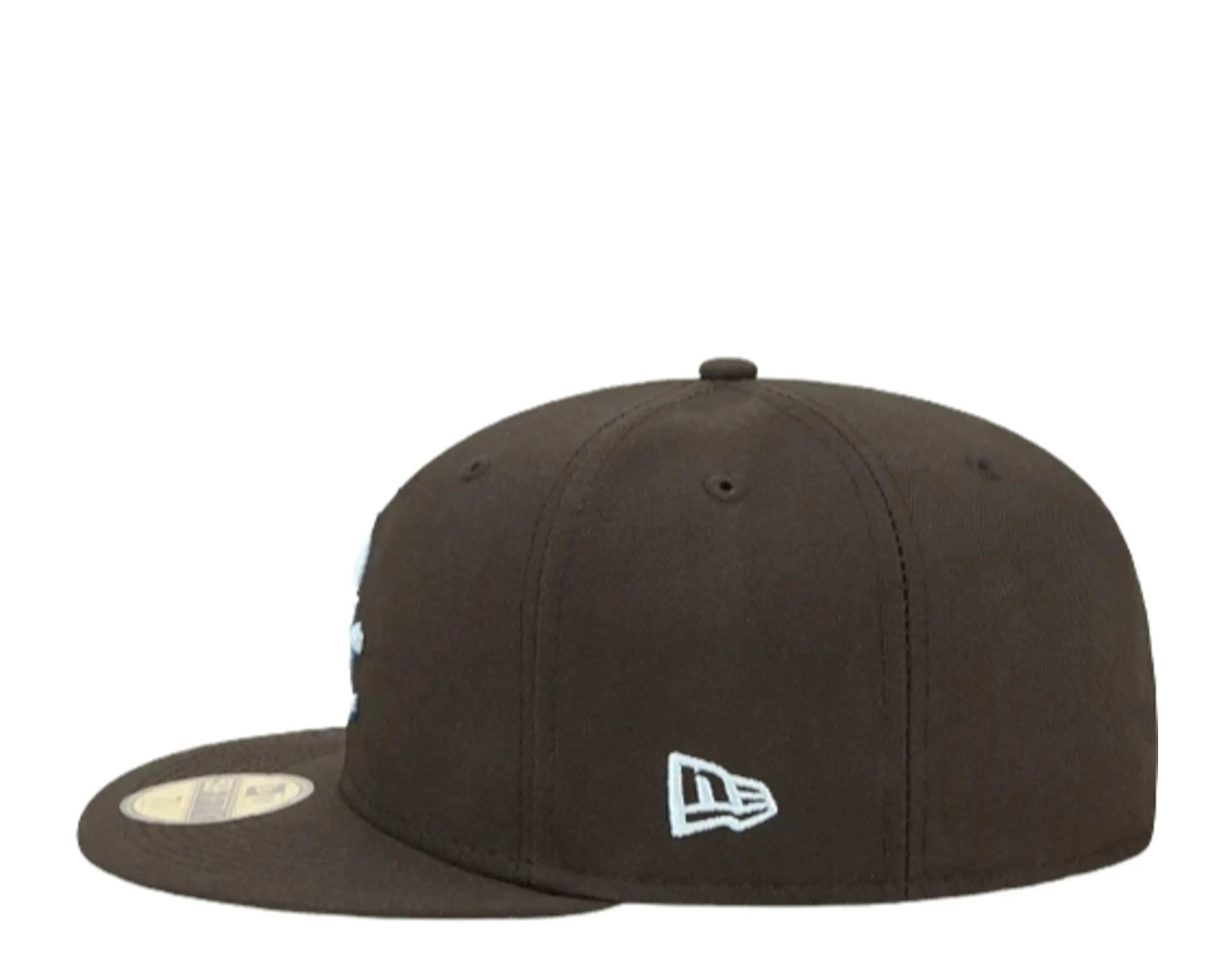 New Era Cloud Under 59Fifty Chicago White Sox Men Fitted Hat Black