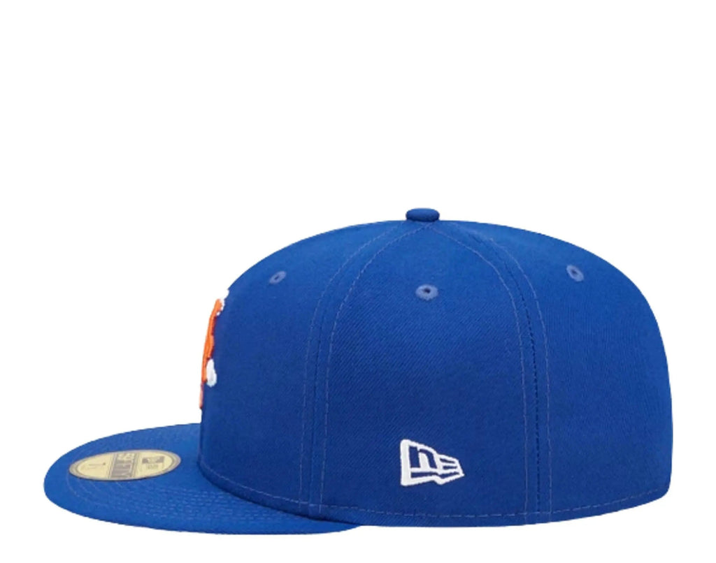 New Era 59Fifty MLB New York Mets Comic Cloud Fitted Hat Blue
