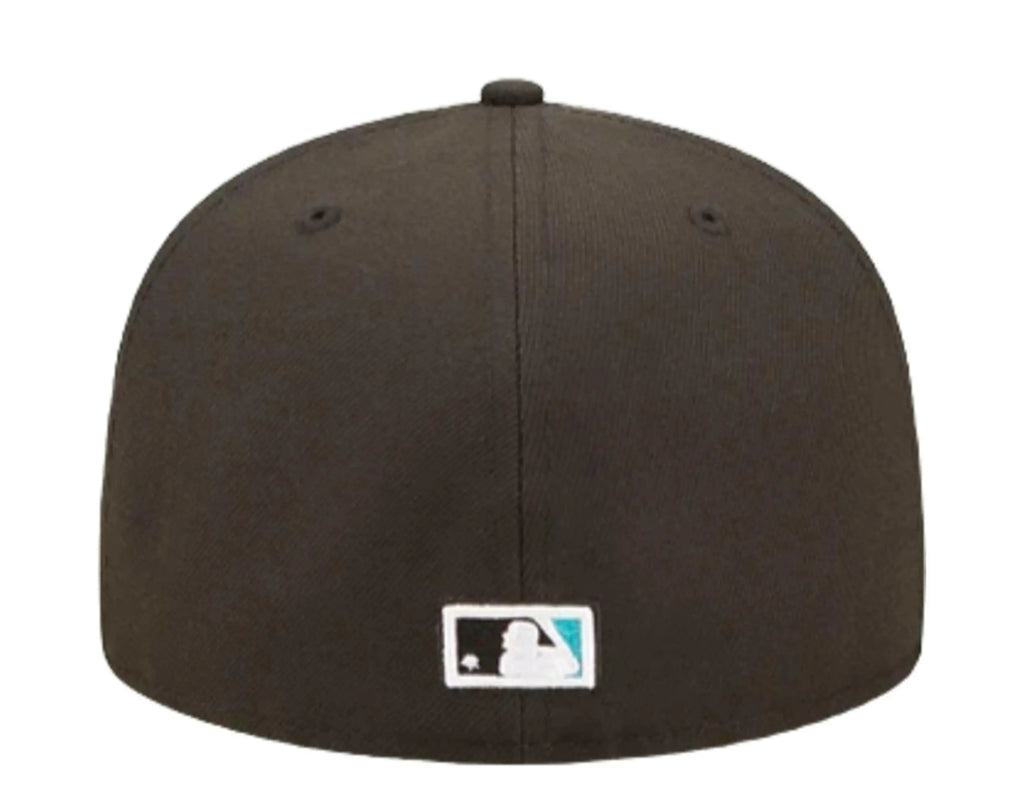 New Era 59Fifty MLB Florida Marlins Comic Cloud Fitted Hat Black