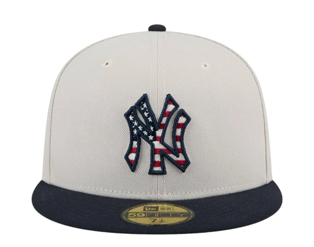 New Era 59Fifty MLB New York Yankees Independence Day 2024 Fitted Hat Gray/Navy