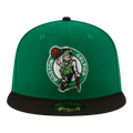 New Era 59FIFTY NBA Boston Celtics 2-Tone Men Fitted Hat Green/Black