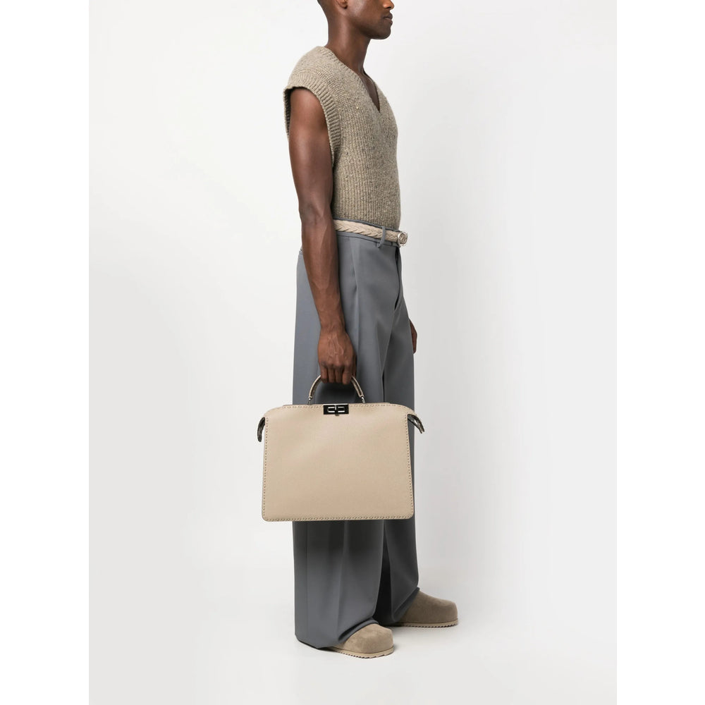 Neutrals Tote Bags Men