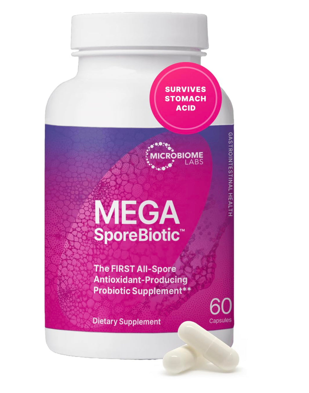 Spore - Based Probiotic for Women & Men | Shelf - Stable Digestive Support | Travel - Friendly