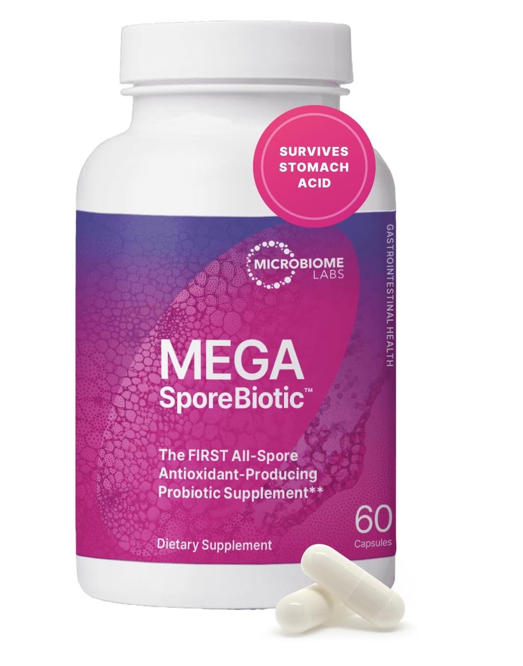 Spore - Based Probiotic for Women & Men | Shelf - Stable Digestive Support | Travel - Friendly