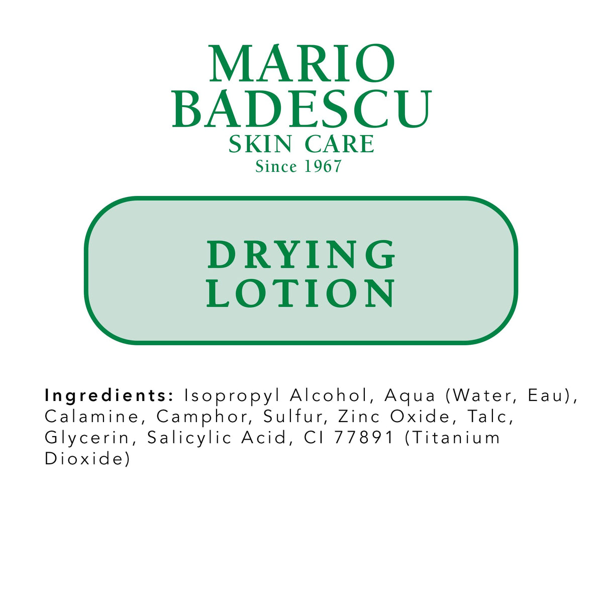 Mario Badescu Drying Lotion, 1 Fl oz