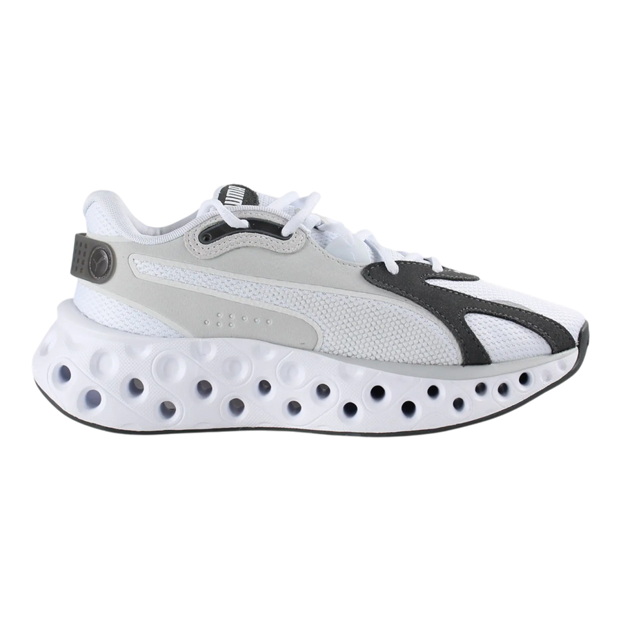 Puma Softride Frequence Men Running Shoes White/Feather Gray
