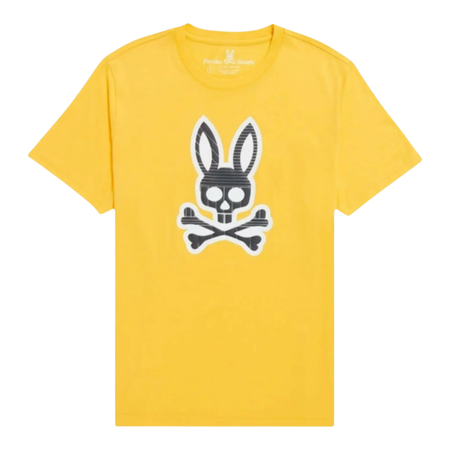 Psycho Bunny Liam Men Big and Tall Tee Shirt Golden Ray