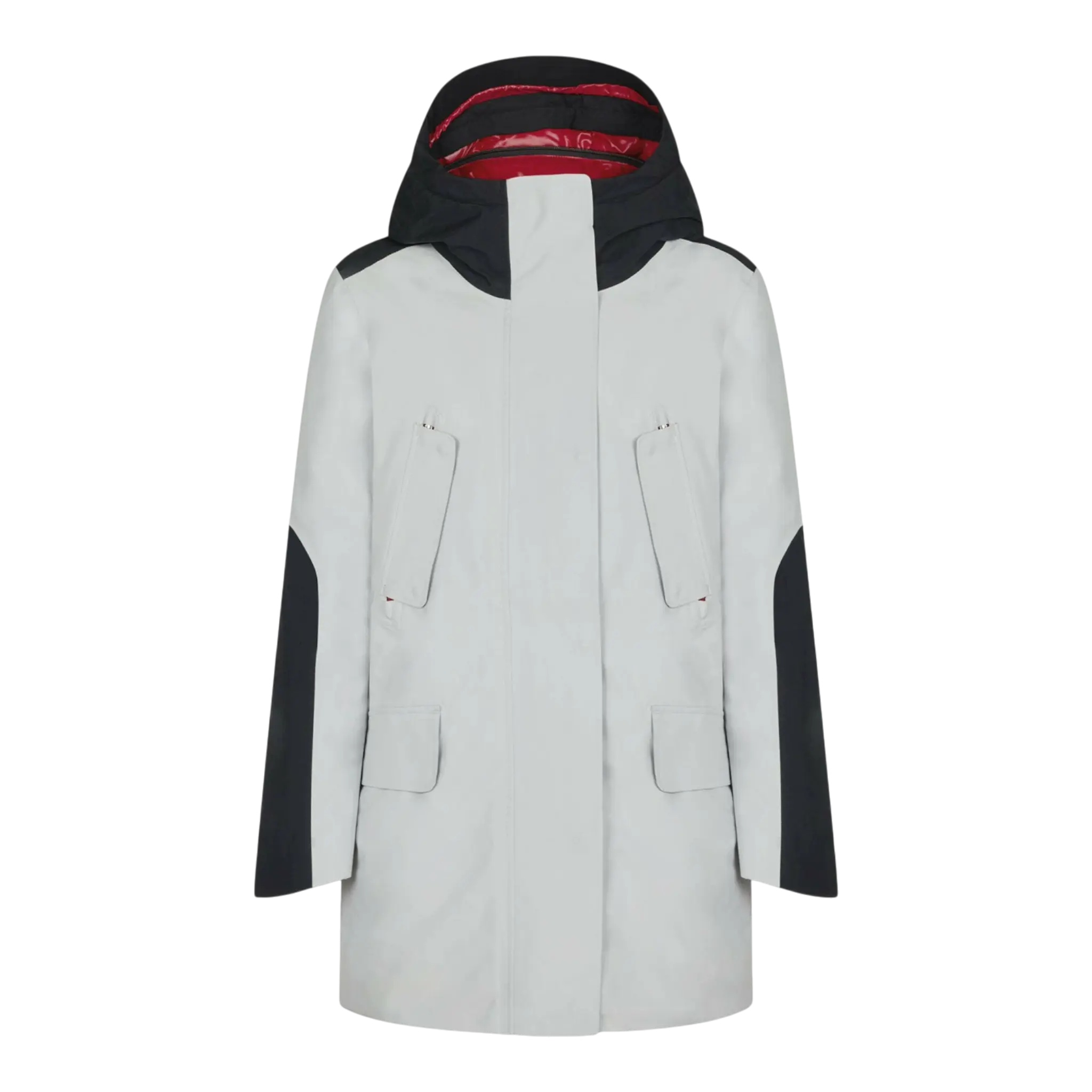 Save The Duck Hero Gore-Tex Hooded Women Coat Lunar Grey/Black