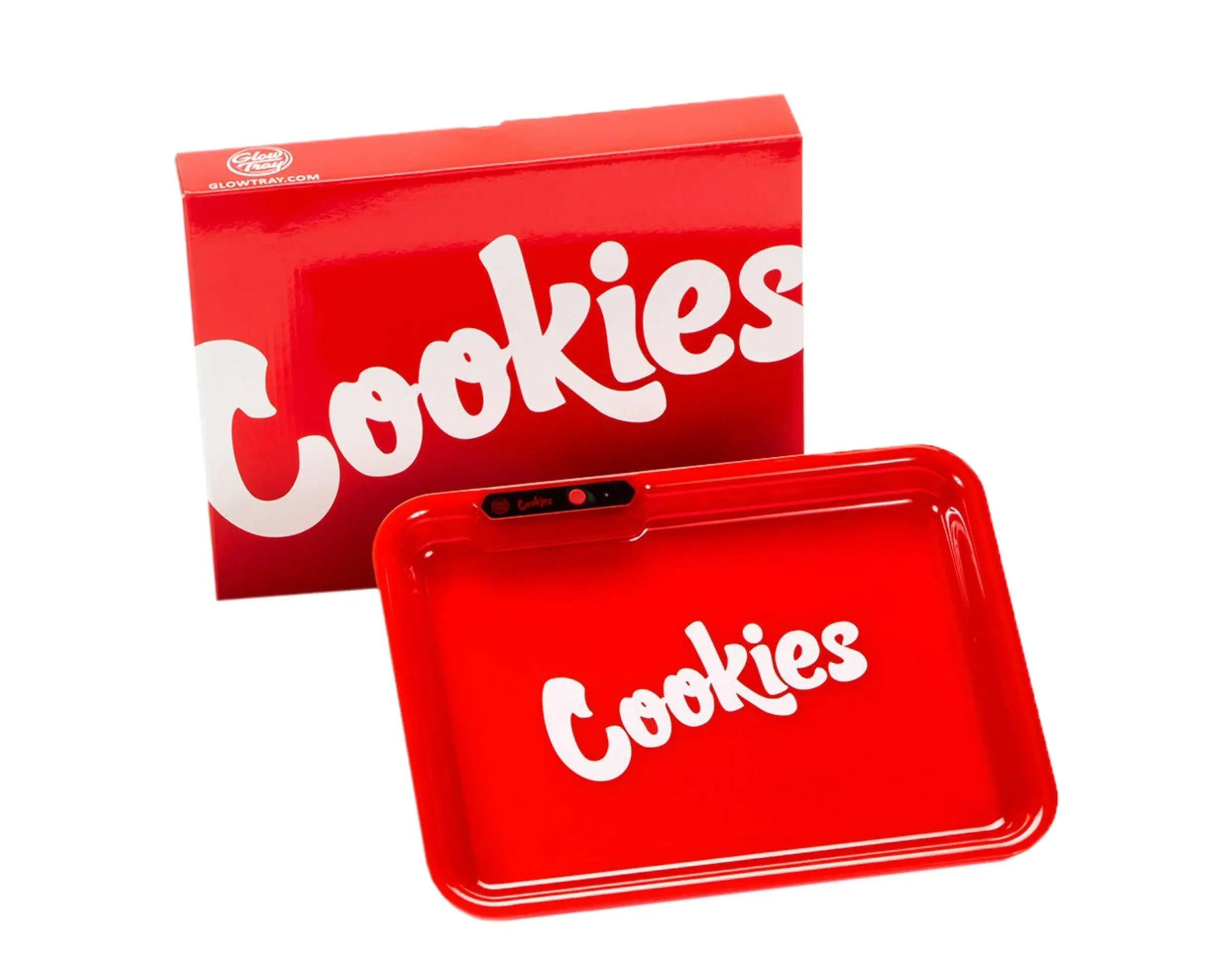 Cookies V4 Glowtray Red LED Rolling Tray
