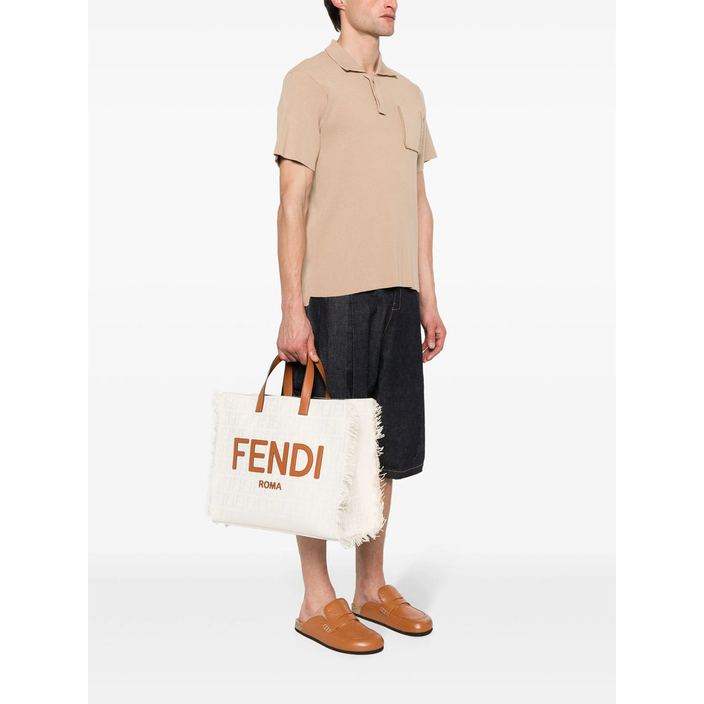 Neutrals Tote Bags Men