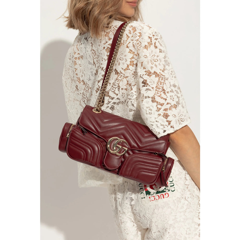 Red Shoulder Bags Women