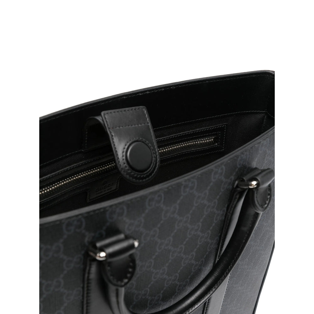 Black Tote Bags Men