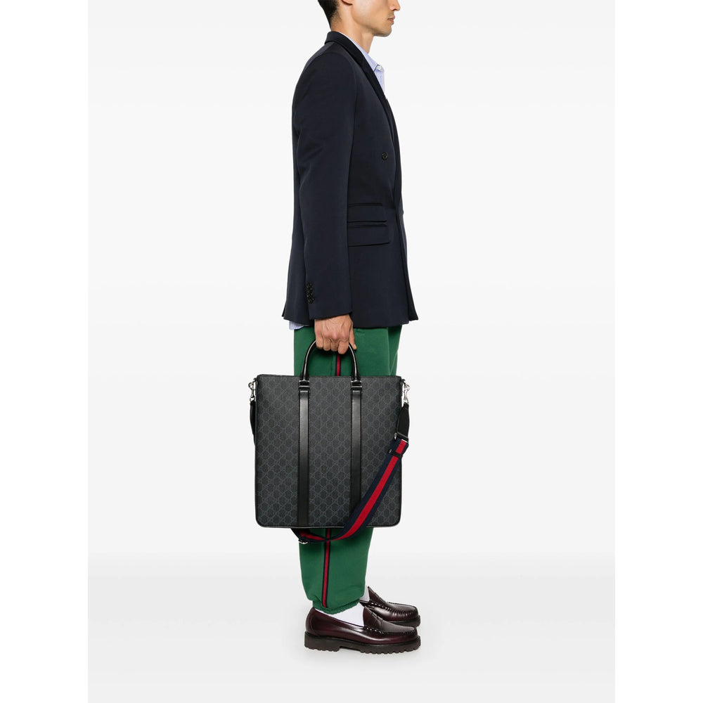 Black Tote Bags Men
