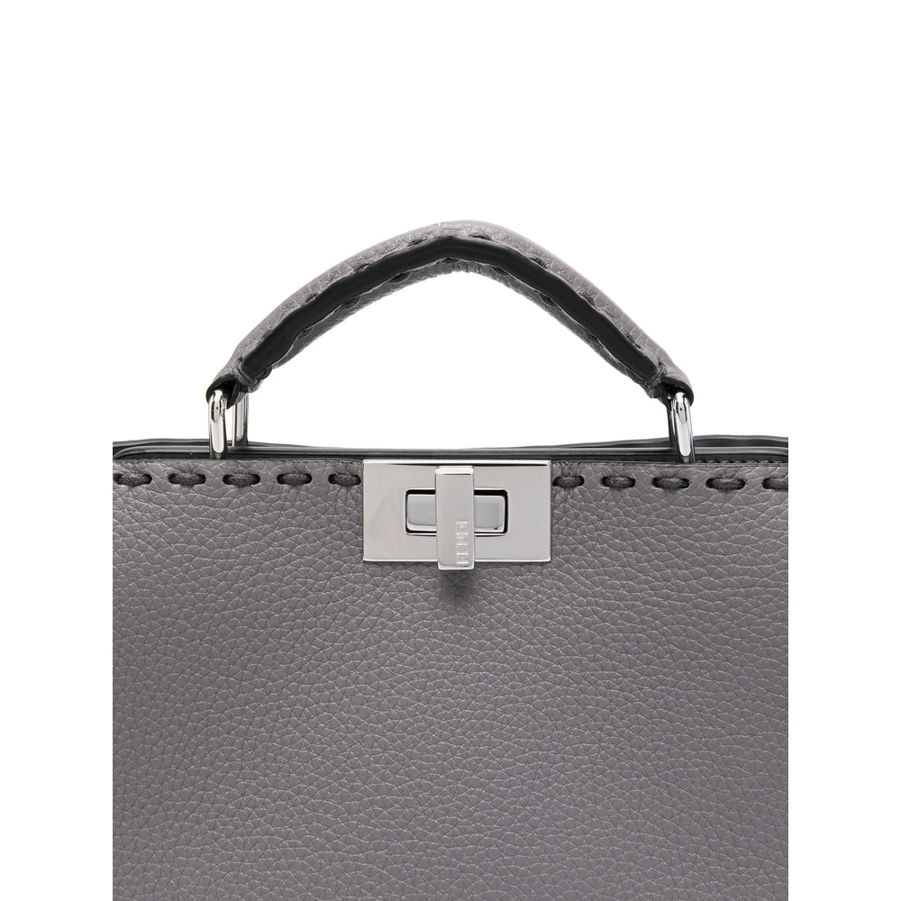 Grey Shoulder Bags Men