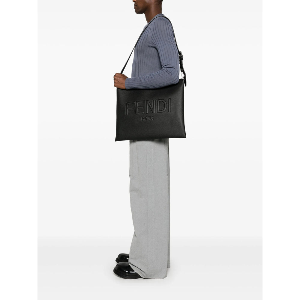 Black Shoulder Bags Men