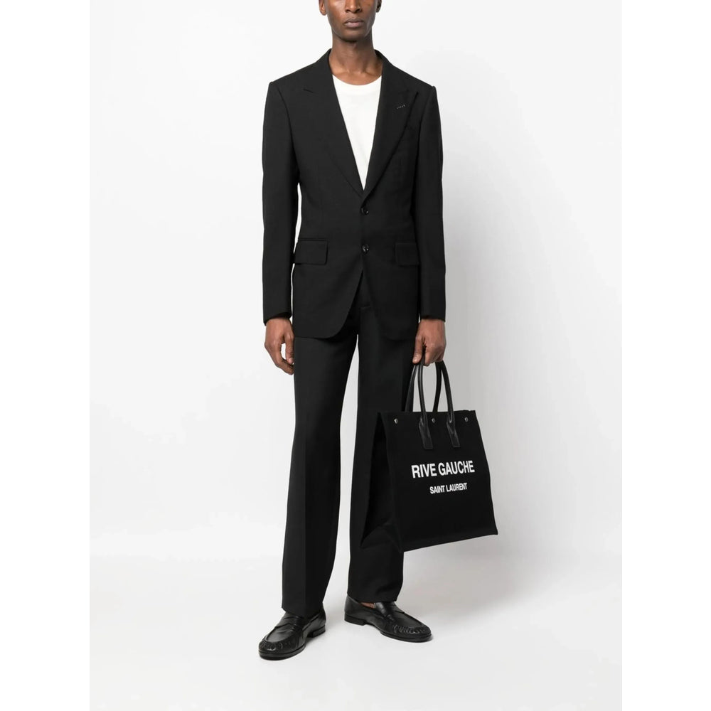 Black Tote Bags Men