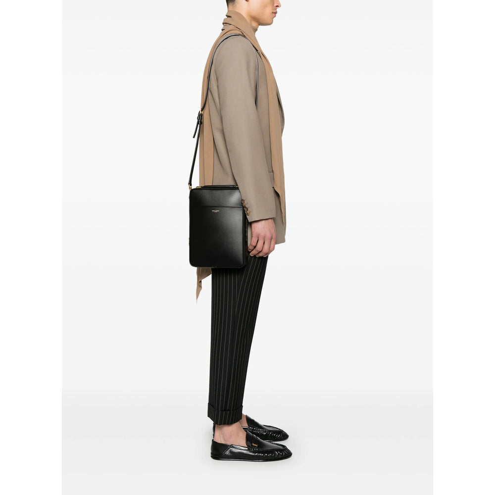 Black Shoulder Bags Men