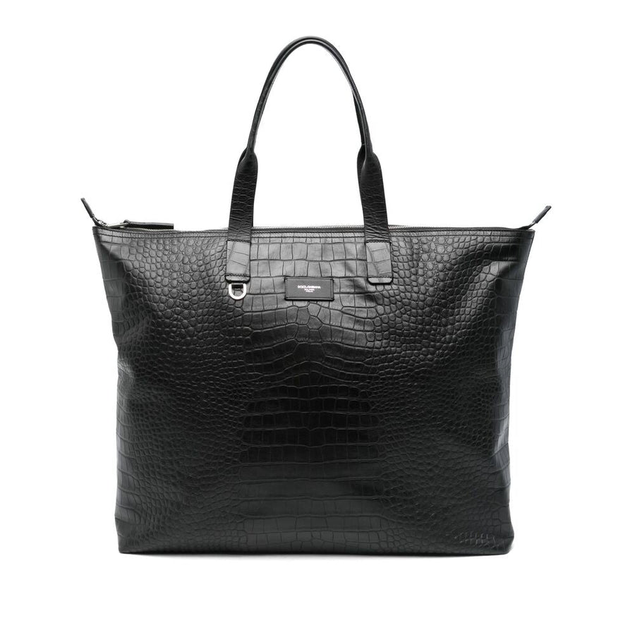 Black Tote Bags Men