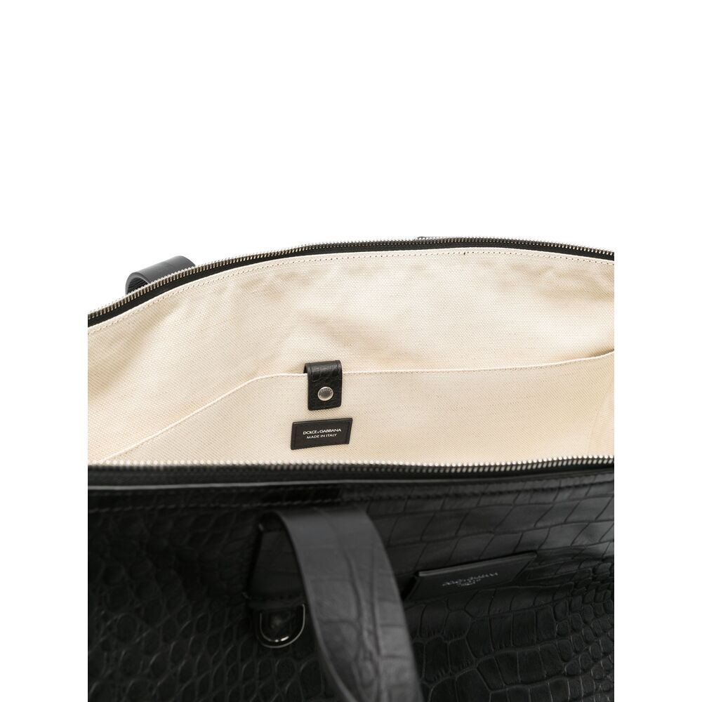 Black Tote Bags Men