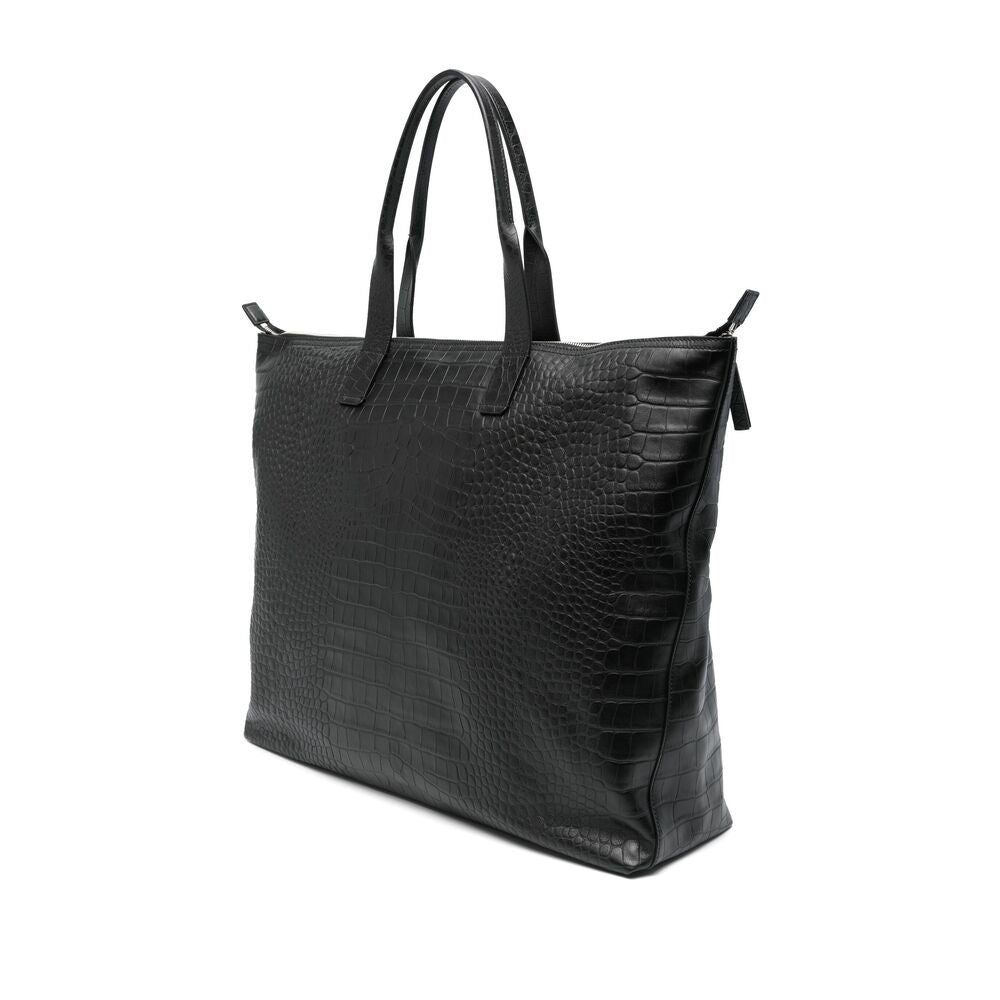 Black Tote Bags Men