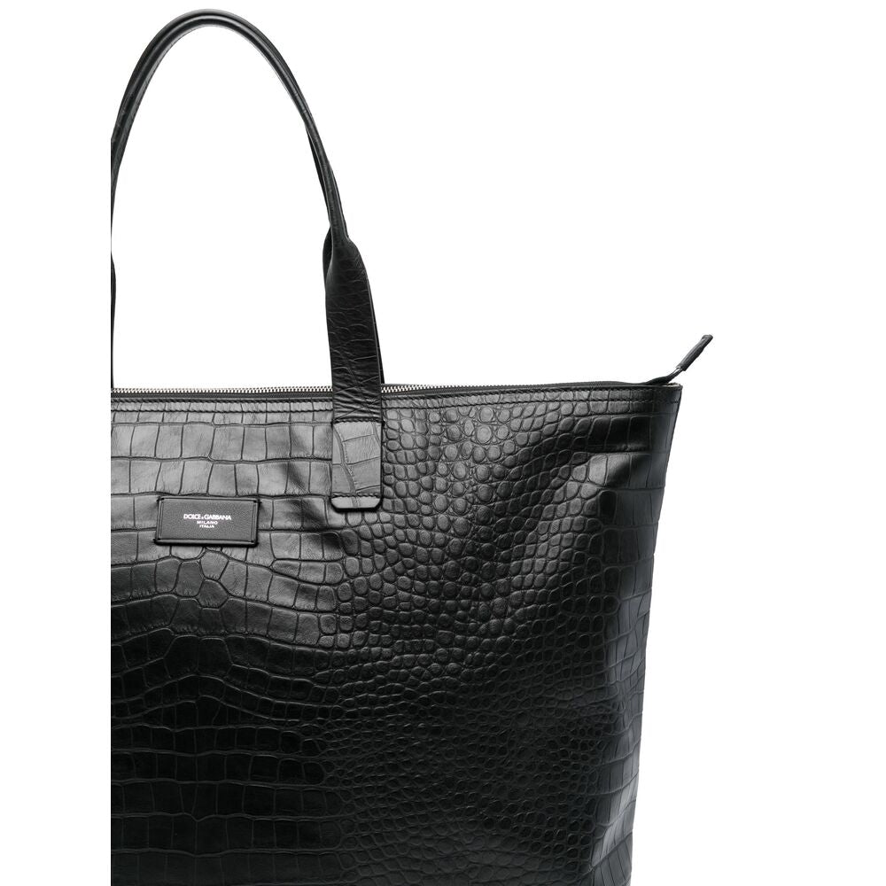Black Tote Bags Men