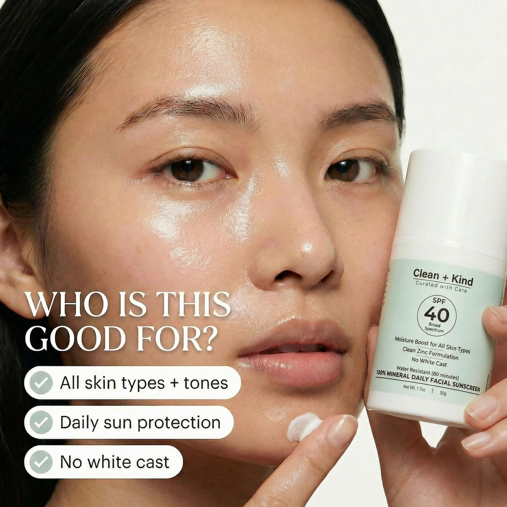Untinted Daily Moisturizing Sunscreen – SPF 40