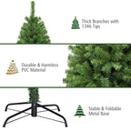 WONDERWALL ‘Noël DuBois’ Unlit Hinged Artificial Christmas Tree — Multiple Sizes