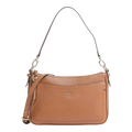Michael Kors Jet Set Charm Women Shoulder Bag Brown Leather