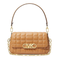 Michael Kors Parker Women Medium Shoulder Bag Pale Peanut Leather