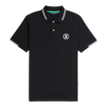 Psycho Bunny Santa Fe Pique Men Polo Shirt Black