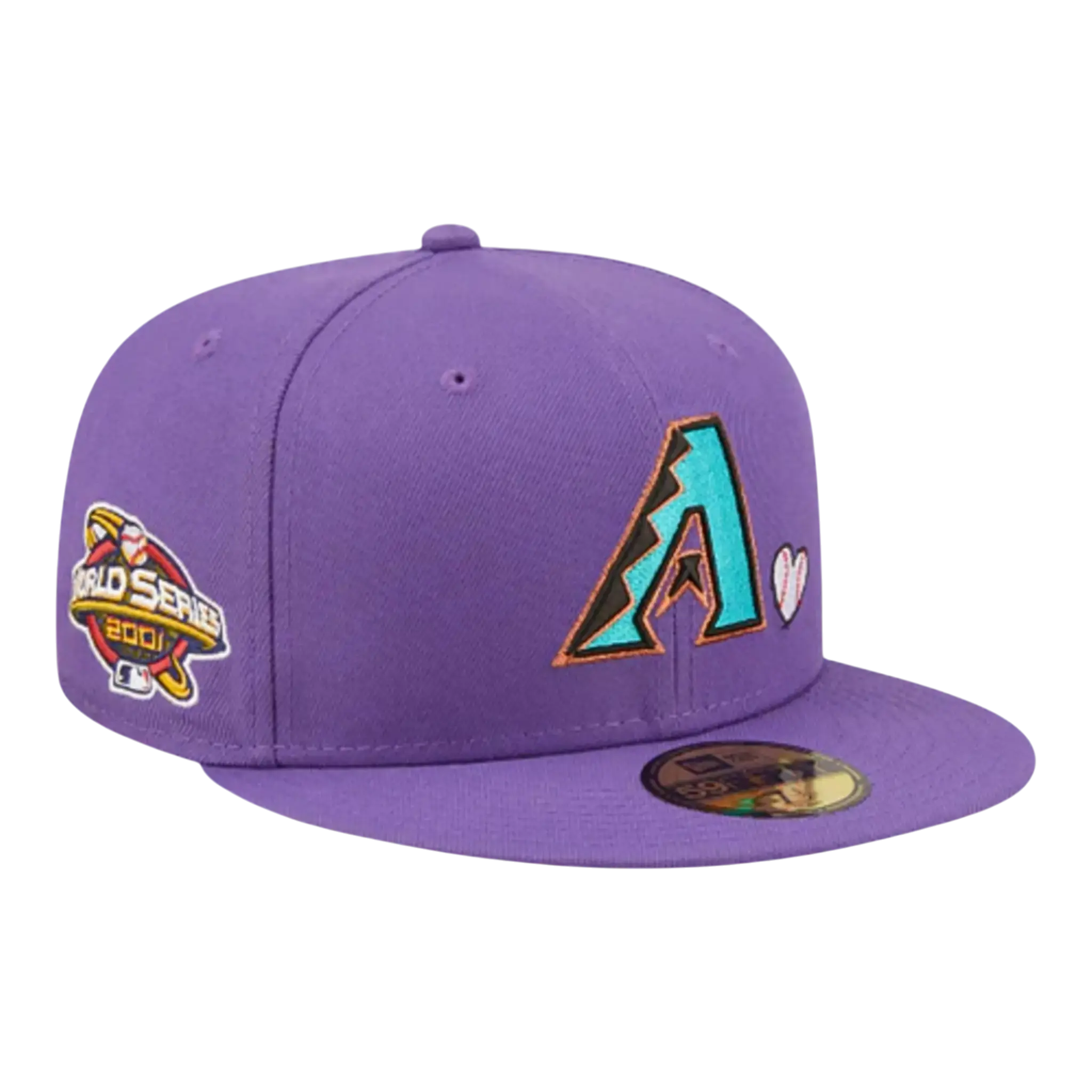 New Era 59Fifty MLB Arizona Diamondbacks Team Heart Fitted Hat