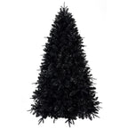 WONDERWALL 'Une Collection' 6-Foot Pre-Lit Black Christmas Tree with 350 LED Lights - Black