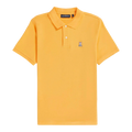Psycho Bunny Classic Men Polo Shirt Orange Soda