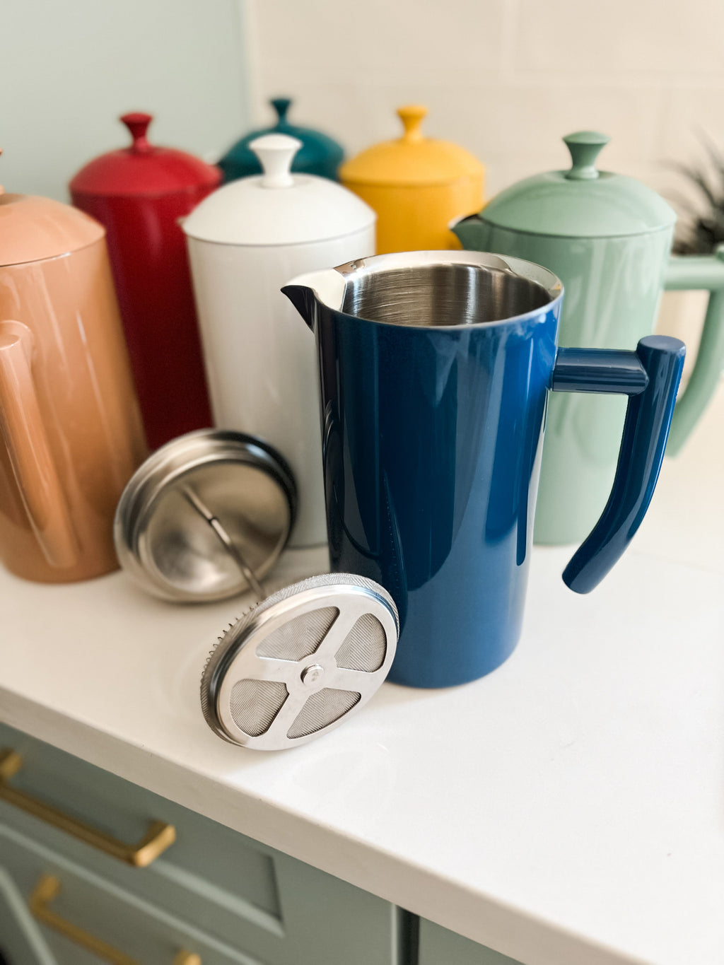 WONDERWALL ‘La Sélection Joyce’ Double-Walled Colored French Press