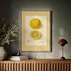 WONDERWALL 'L’Atelier Fun Collection' Florida Grapefruit Vintage Botanical Art