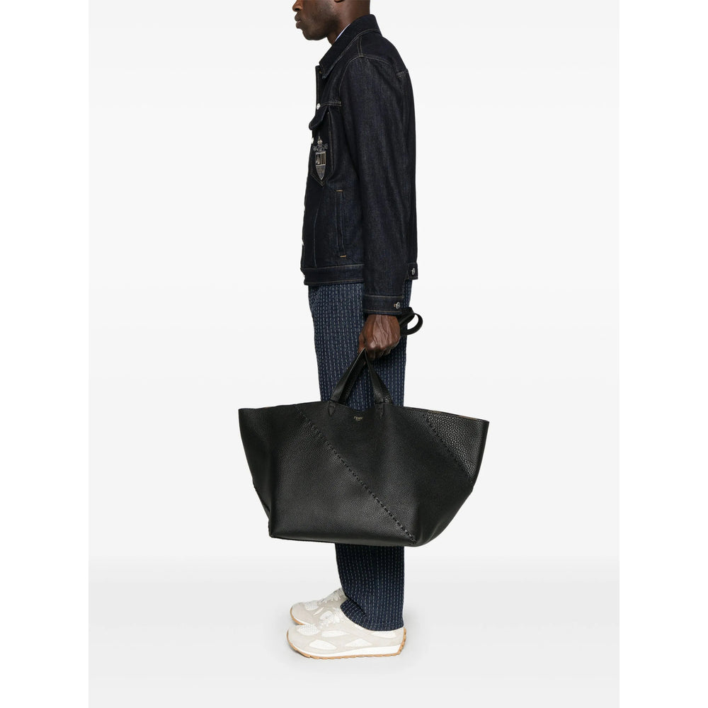 Black Tote Bags Men