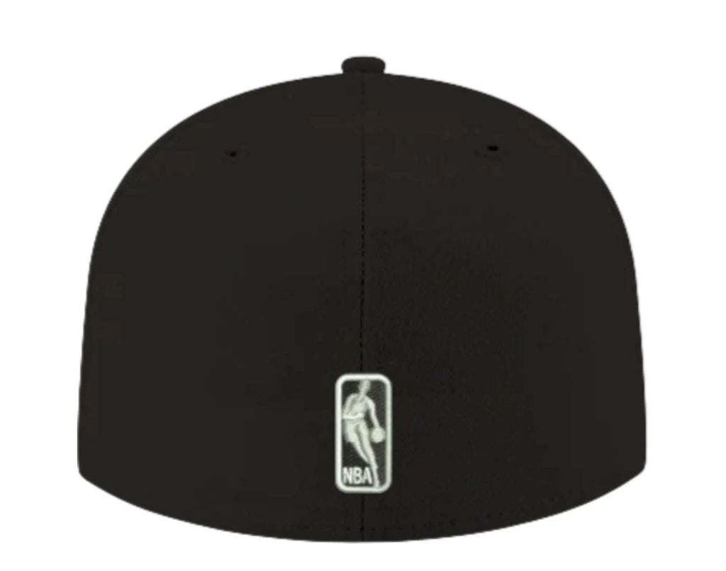 New Era 59Fifty Men Brooklyn Nets Fitted Hat Black/White