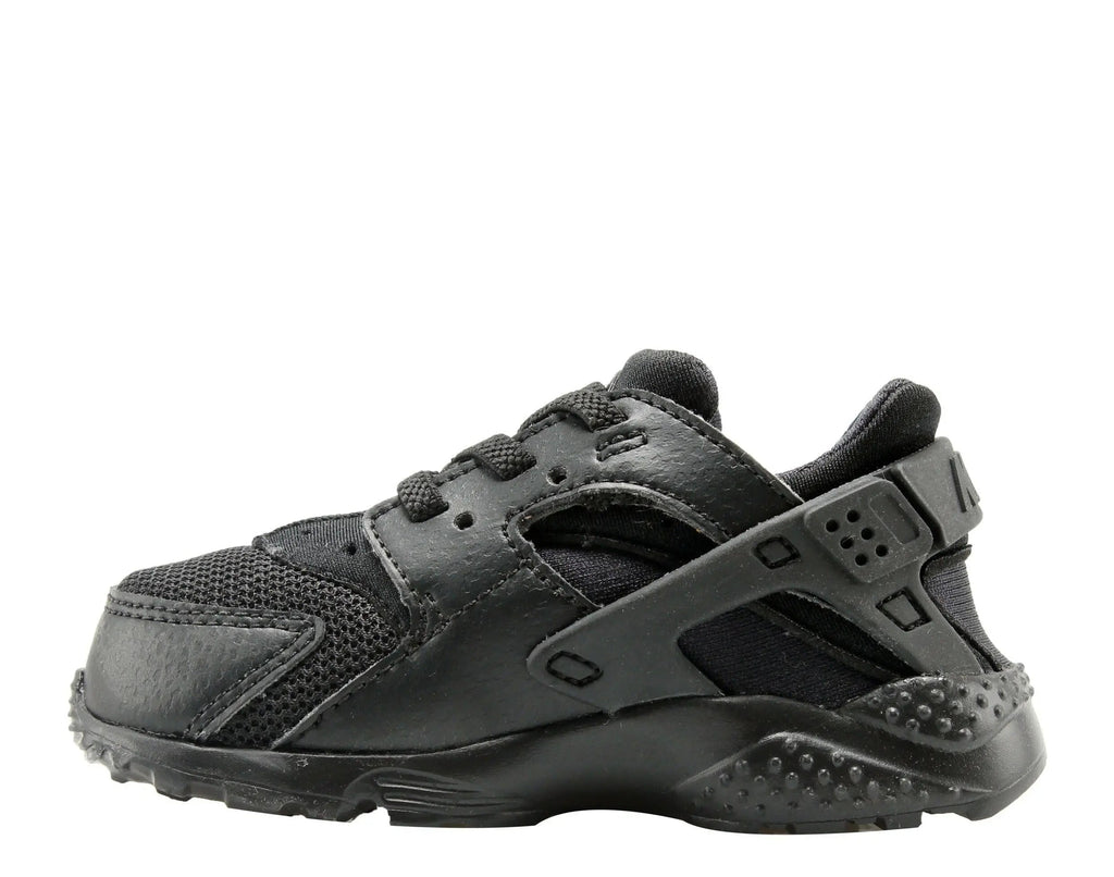 Nike Huarache Run Toddler Kids Running Shoes Black/Black-Black