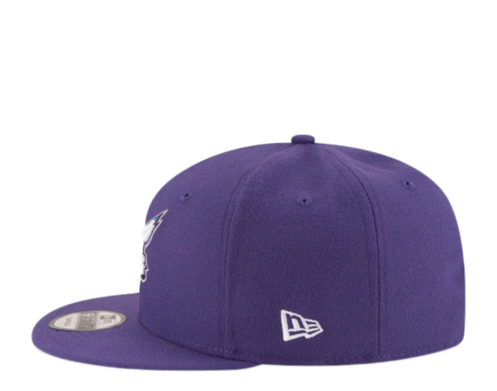 New Era 9Fifty Charlotte Hornets Men Snapback Hat Purple