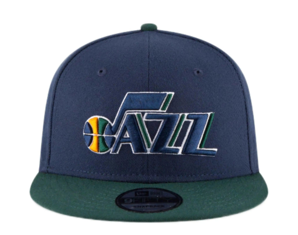 New Era 9Fifty Men Snapback Hat Navy/Green