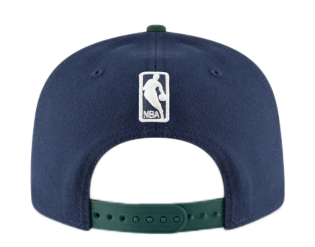 New Era 9Fifty Men Snapback Hat Navy/Green