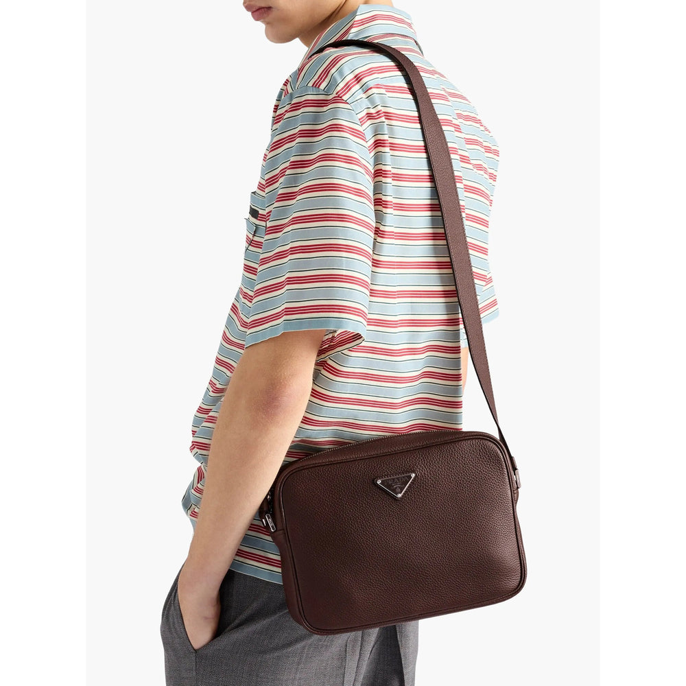 Brown Shoulder Bags Men