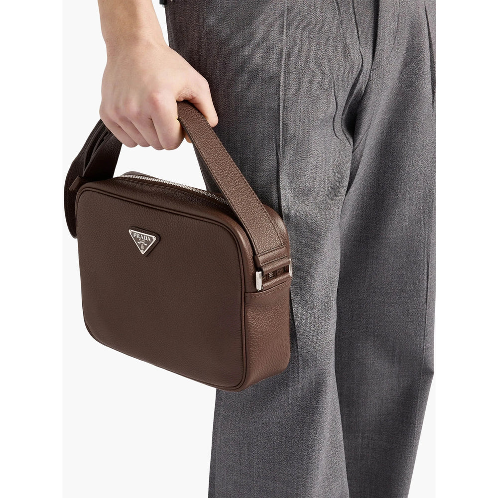 Brown Shoulder Bags Men