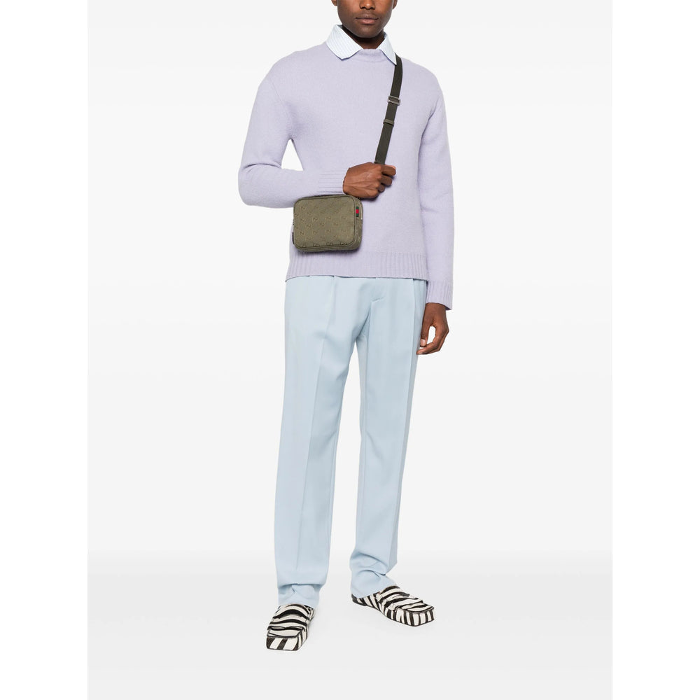 Green Messenger Bags Men