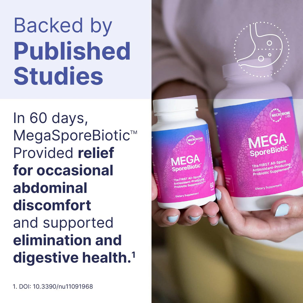 Spore - Based Probiotic for Women & Men | Shelf - Stable Digestive Support | Travel - Friendly