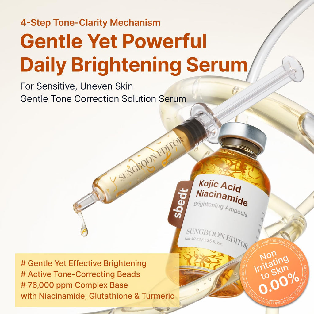 SUNGBOON EDITOR Kojic Acid Niacinamide Brightening Ampoule