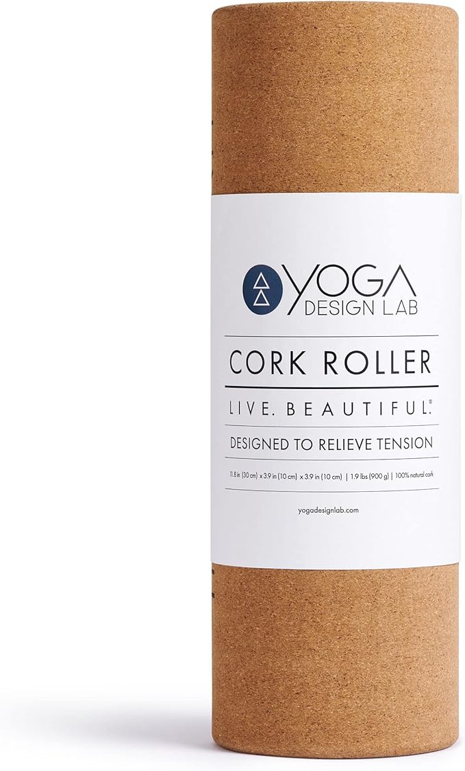 The Cork Roller | Release Tight Muscles, Improve Circulation, Decrease Soreness, Massages Tissue | Ideal for All Areas of The Body arms, Legs, Back | Travel Friendly (Mandala Tonal)