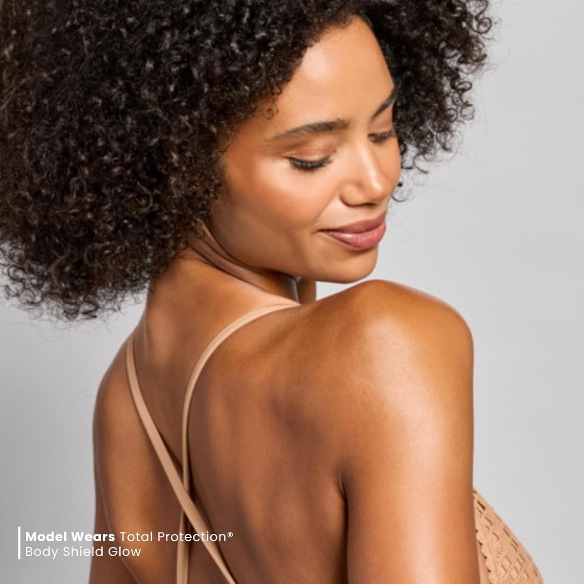 Total Protection® Body Shield Glow SPF 50, Lightweight Pearlescent Zinc Oxide Formula, Environmental Defense Against Blue Light & Pollution, For All Skin Types, 3 fl. oz